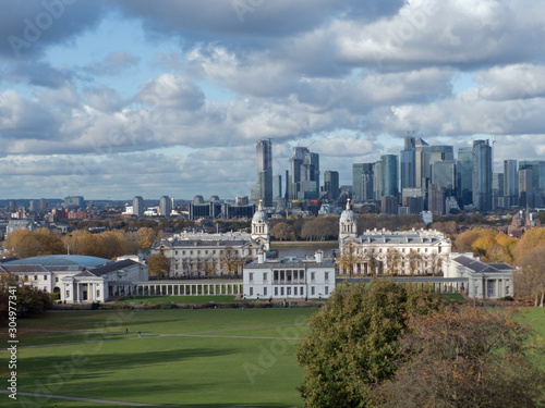 Greenwich and the London skyline