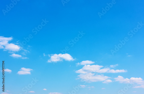 Blue sky - background