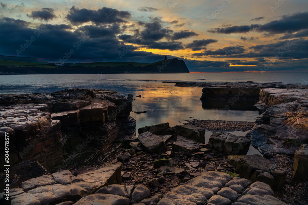 Sunrise at Kimmeridge, Dorset, England