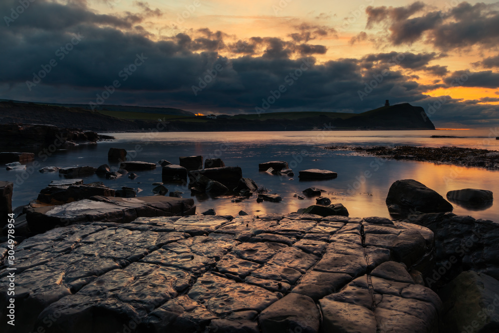 Sunrise at Kimmeridge, Dorset, England