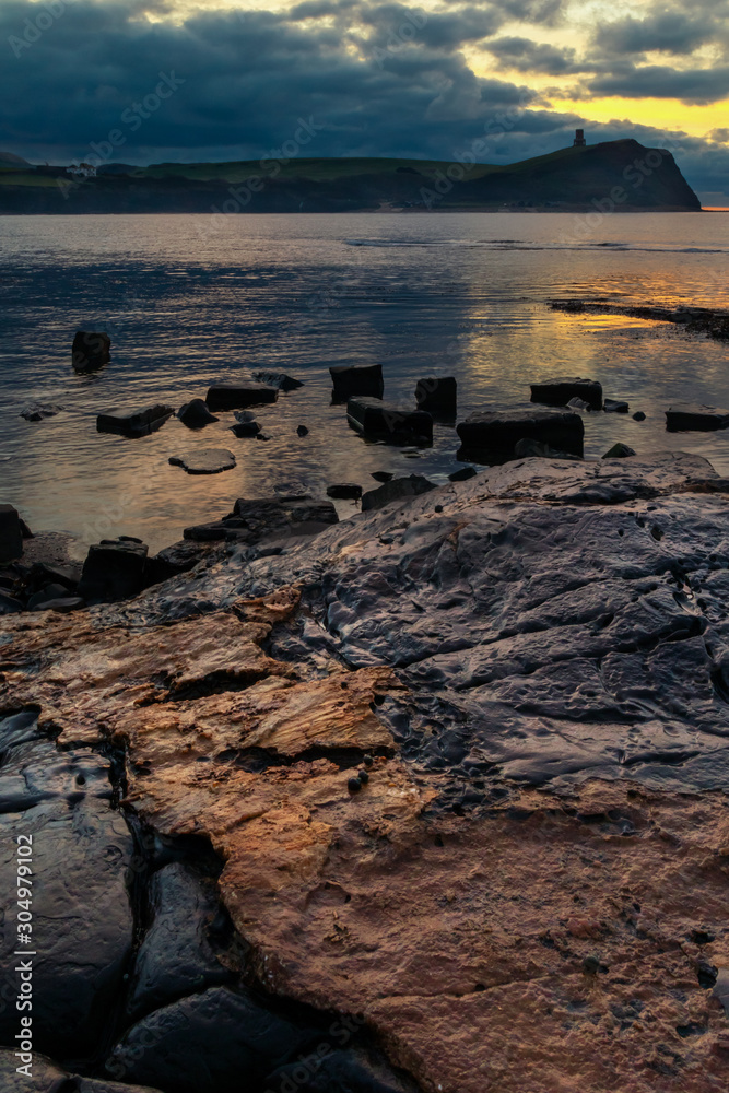 Sunrise at Kimmeridge, Dorset, England