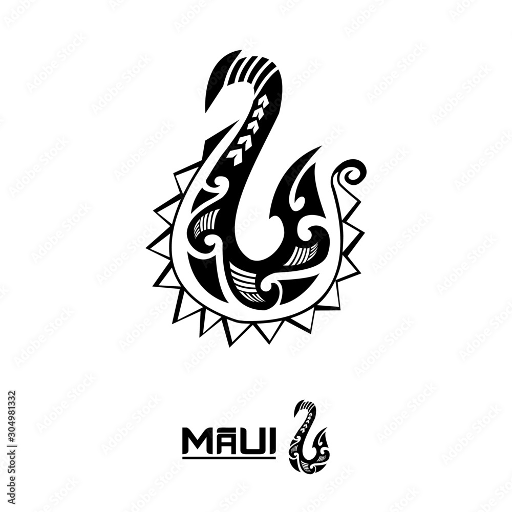 custom made wallpaper toronto digitalFish hook tatto design