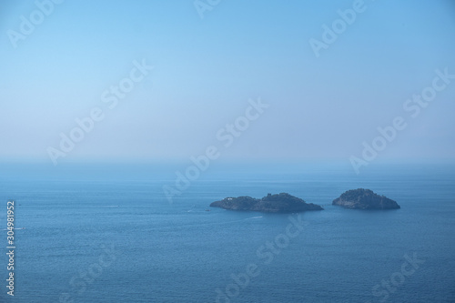 Islands off the Amalfi Coast.