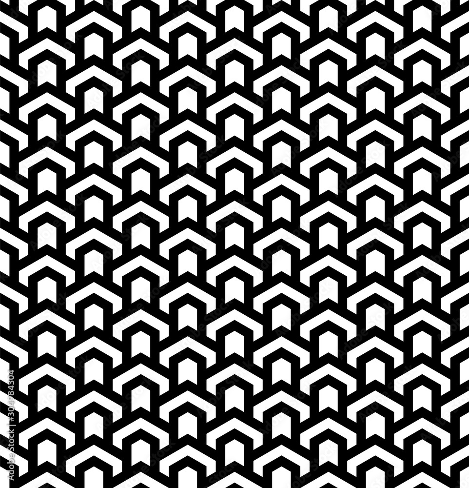 Seamless geometric pattern in style art deco. Seamless geometric pattern in style art deco.