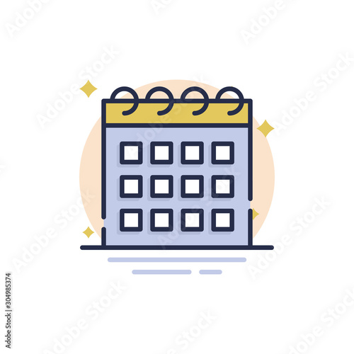 Date Vector Icon 