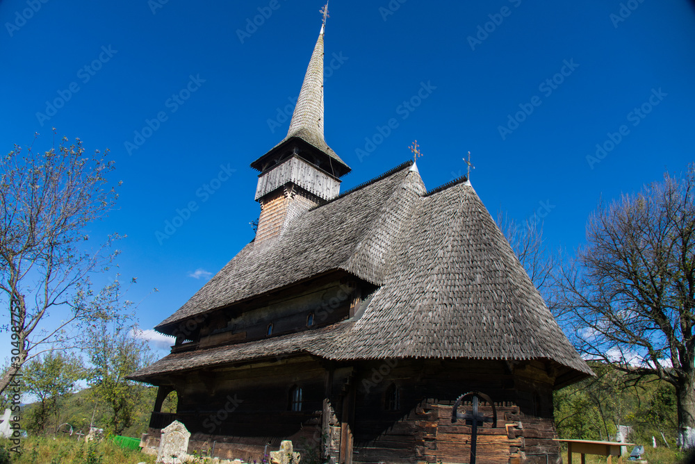 Wooden church monument UNESCO from Barsana (Maramures, Transylvania, Romania) Wooden church monument UNESCO from Barsana (Maramures, Transylvania, Romania)
