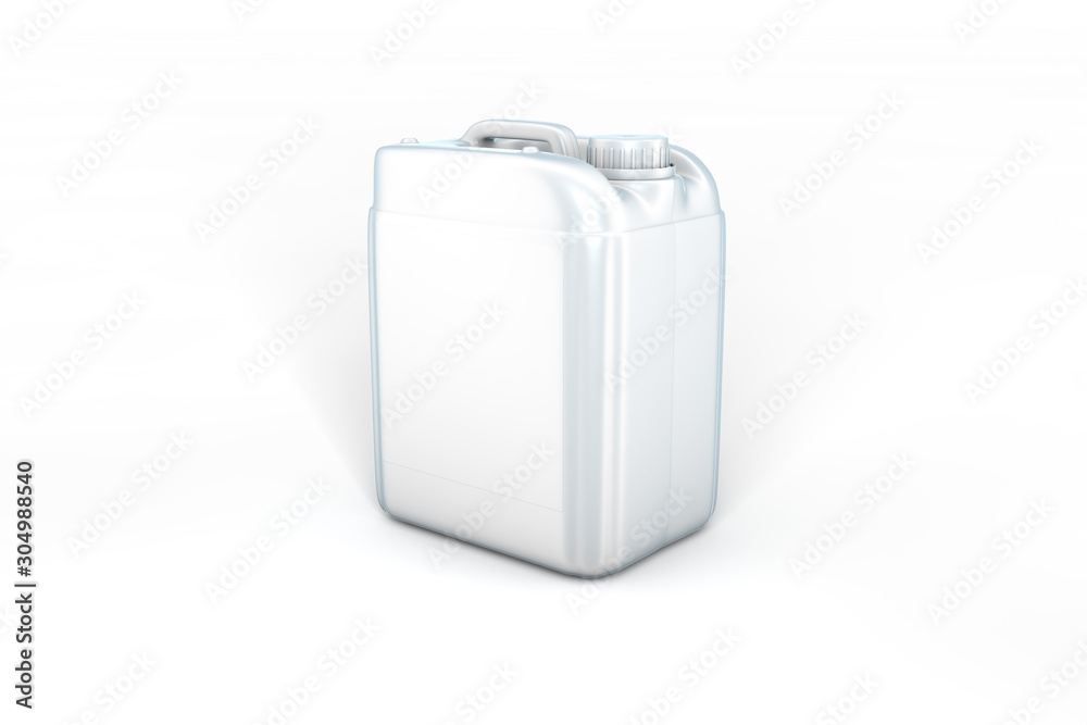 plastic can isolated on white background plastic can isolated on white background