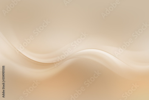 Soft blurred brown waves background. Modern decoration of wall.