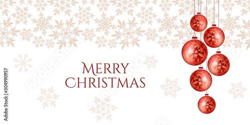 Christmas Background with cannabis Christmas ball