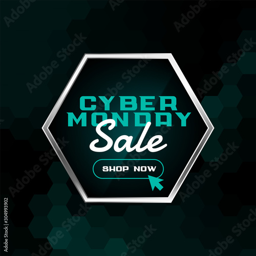 online cyber monday shopping sale background design