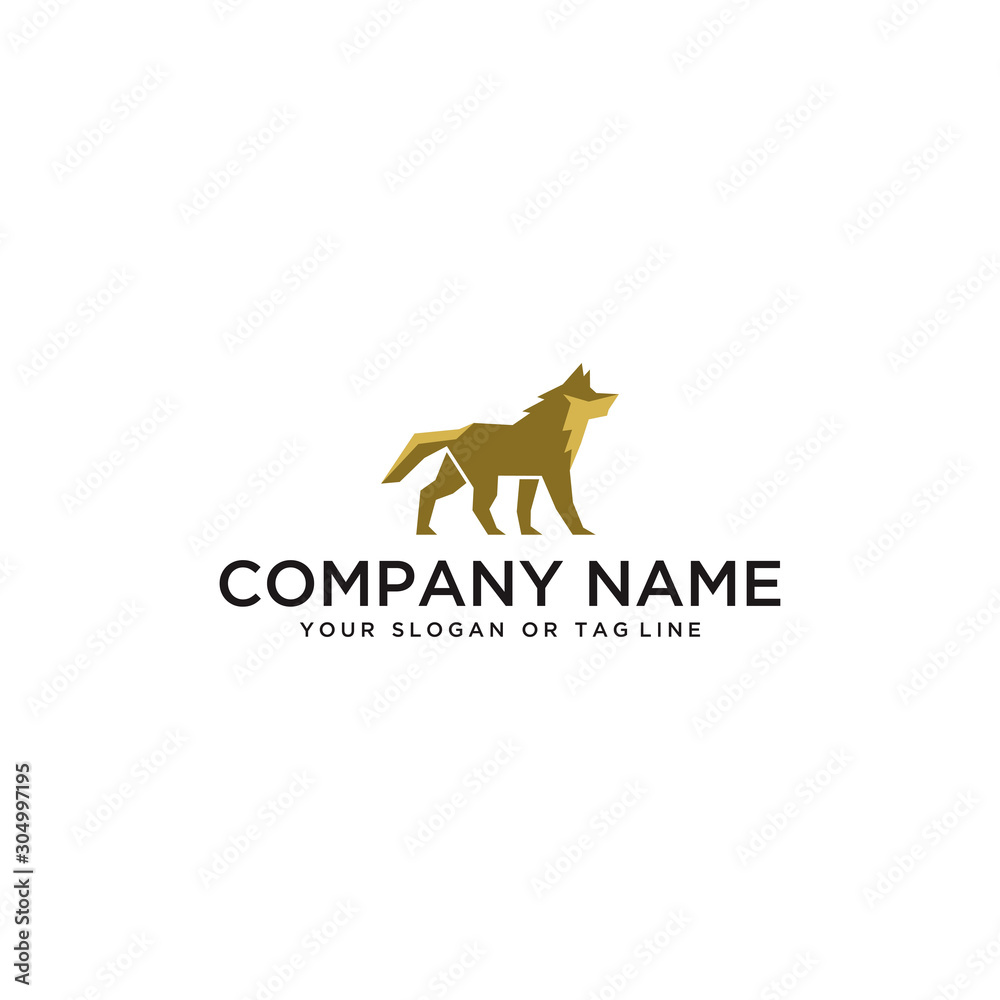 Wolf Logo vector template Wolf Logo vector template