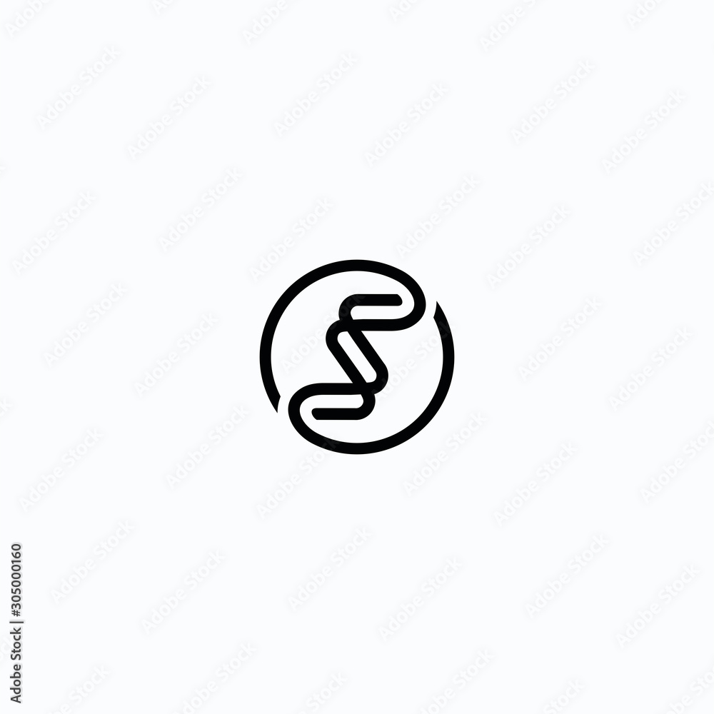 Initial letter S Logo template design Initial letter S Logo template design