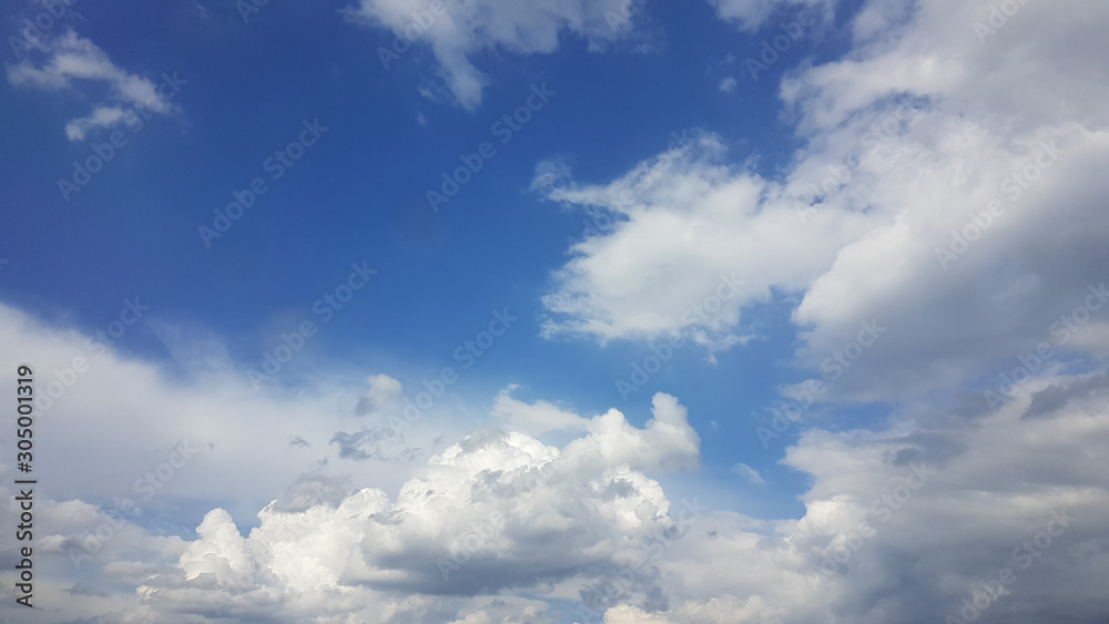 Beautiful blue sky background with cirrus clouds Beautiful blue sky background with cirrus clouds