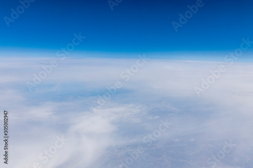 飛行機からの雲海#4