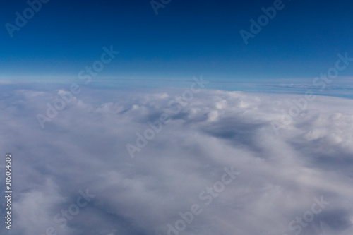 飛行機からの雲海#11