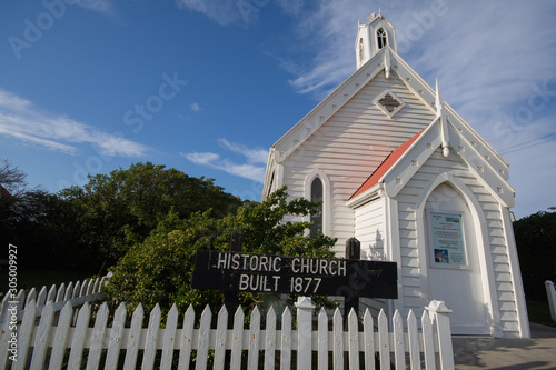 Historical old buildings, monuments and churches in Tasmania, Australia.