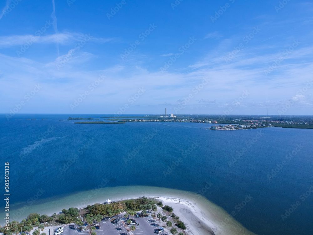 Florida palm harbor beach: gulf of Mexico