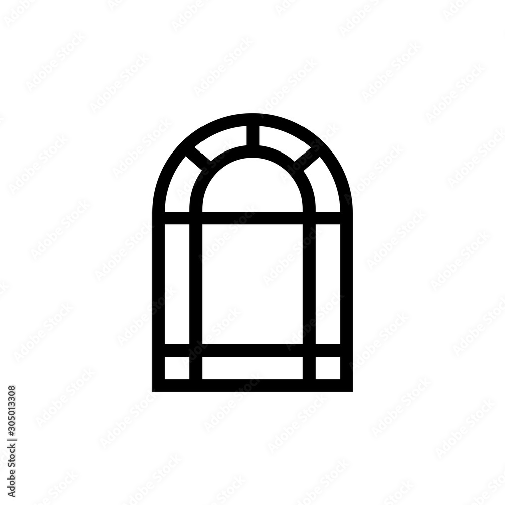 window icon vector trendy flat design window icon vector trendy flat design