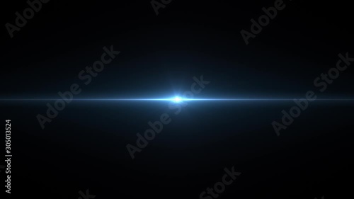 Optical Lens Flare Effect, Light Burst, Fading, Glowing Animation. Overlay Video. High Quality 4K Resolution.