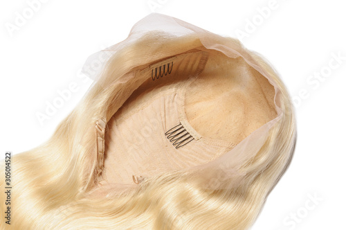 Body wavy bleached blonde human hair weaves extensions lace wigs photo