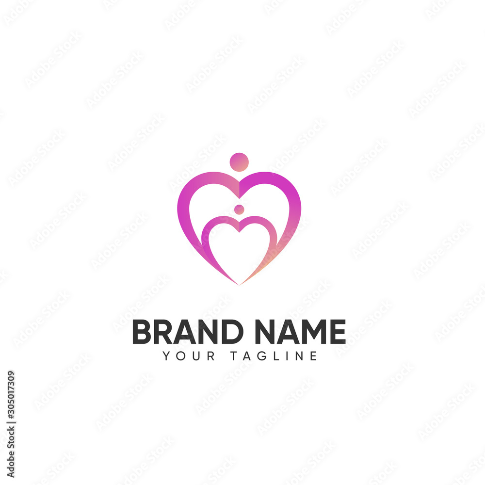 heartbeat, heart design logo heartbeat, heart design logo