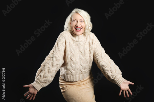 Portrait of stylish happy m...