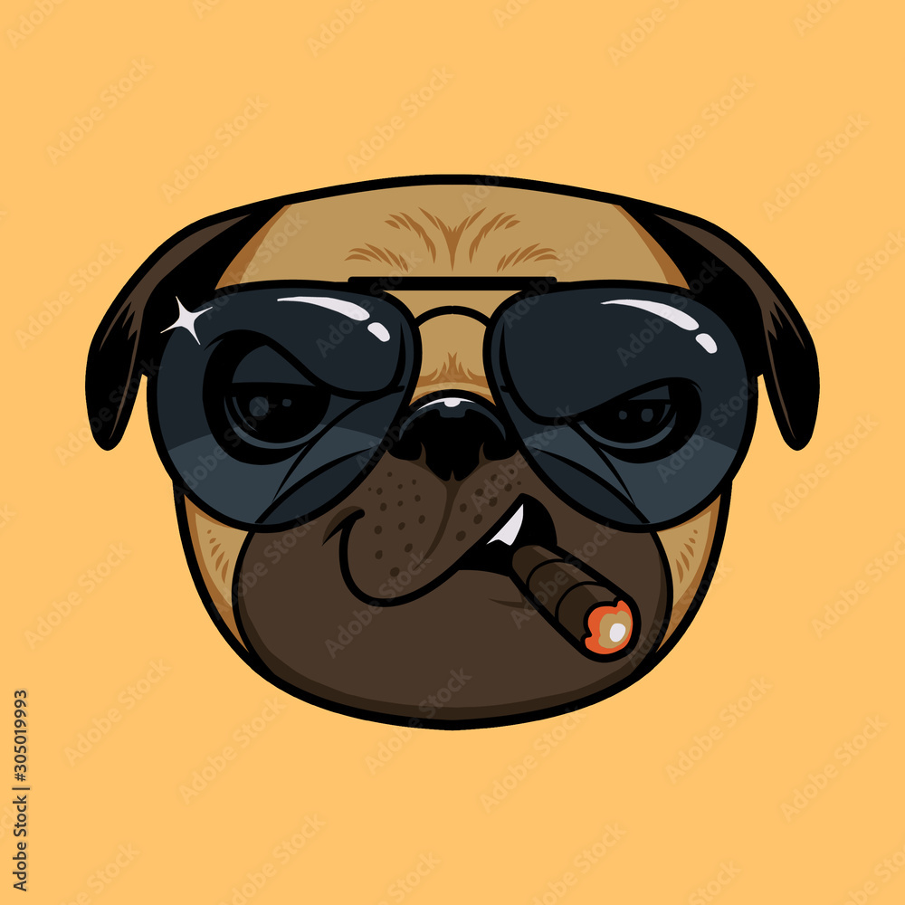 Naklejka premium COOL DOG 2