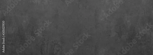 Obraz  z motywem black grey anthracite stone concrete texture background panorama banner long