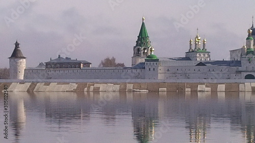 Monastery on the river Bank . © Сергей Коптев