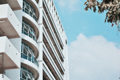 modern office building