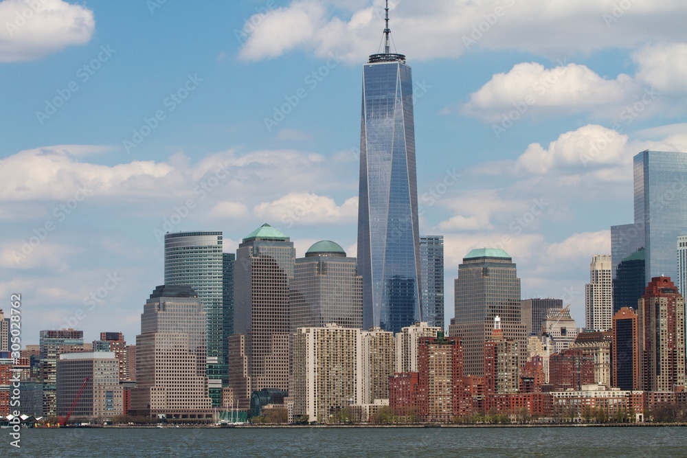 Fototapeta premium Manatthan skyline, Nowy Jork, USA
