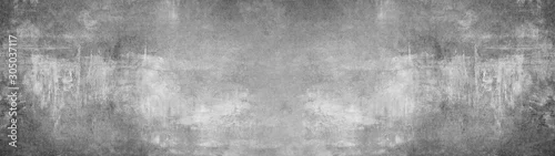 Panel kuchenny z motywem Grey  stone concrete texture background panorama banner long