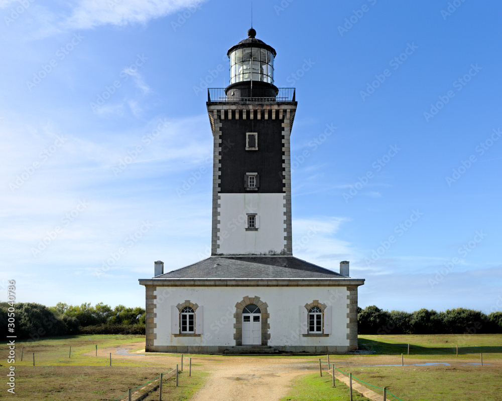 Pen Men lighthouse in Groix Island