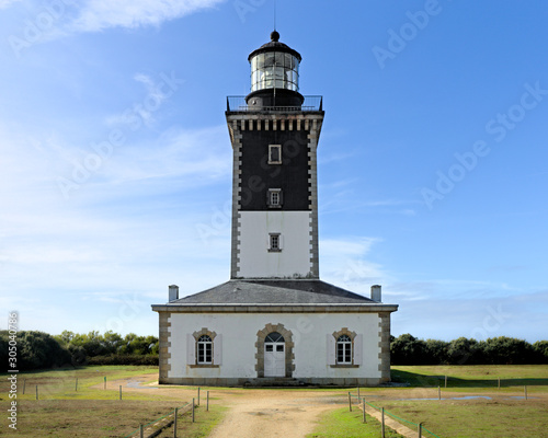 Pen Men lighthouse in Groix Island photo