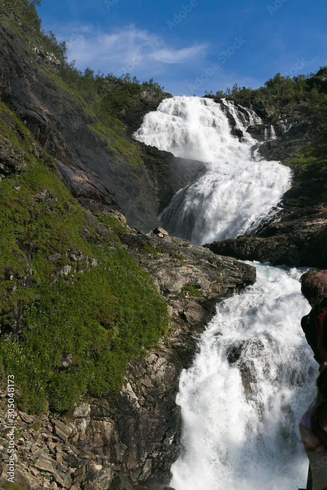 Fototapeta premium cascata norvegese
