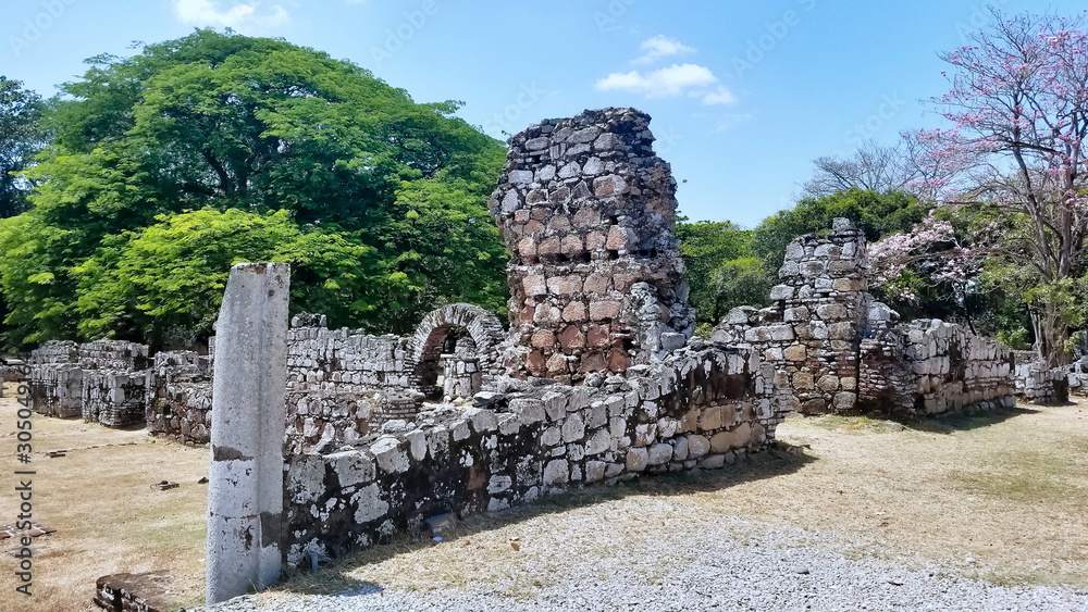 Ruins of Panama Viejo, Panama, UNESCO World heritage