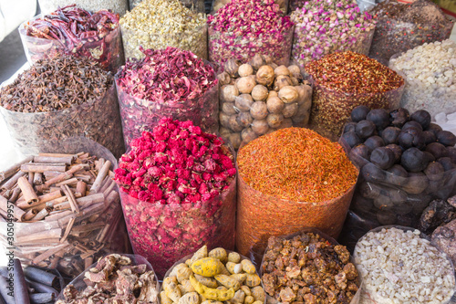 Dubai spices souq, spices variety