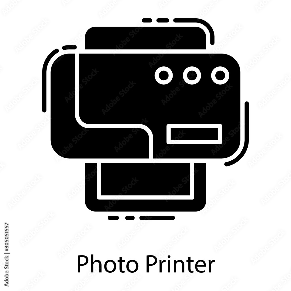 Printing Machine Vector Printing Machine Vector