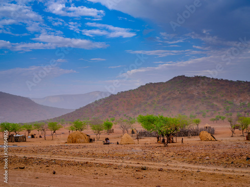 Damaraland landscape in Namibia.