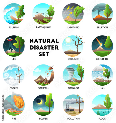 Natural Disaster Round Compositions