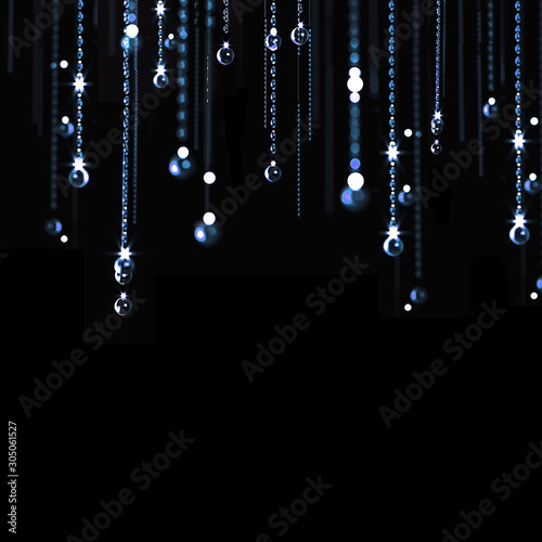 Photos Happy New Year! Christmas and New Year holidays background, winter season