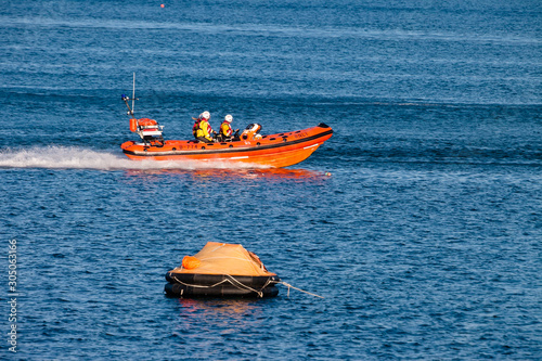 Lifeboat in Weymouth Dorset
