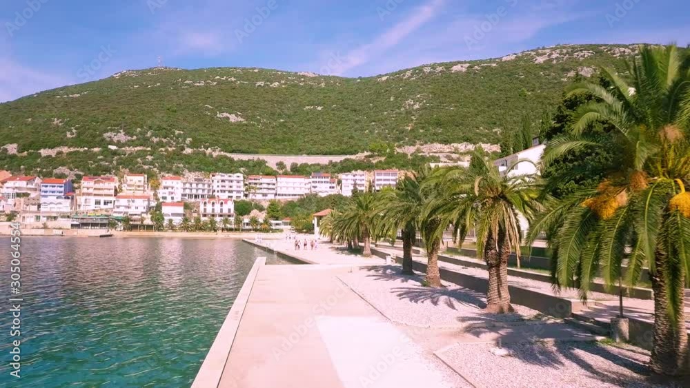 Neum, the only coastal city of Bosnia and Herzegovina. Balkans, Dalmatia. Neum, the only coastal city of Bosnia and Herzegovina. Balkans, Dalmatia.