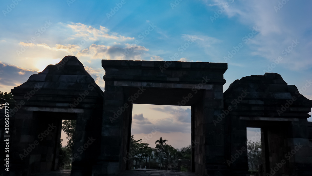 historical temples in Indonesia