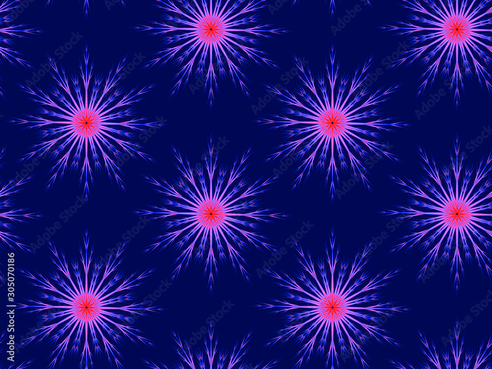 Abstract seamless christmas background with snowflakes. Abstract seamless christmas background with snowflakes.
