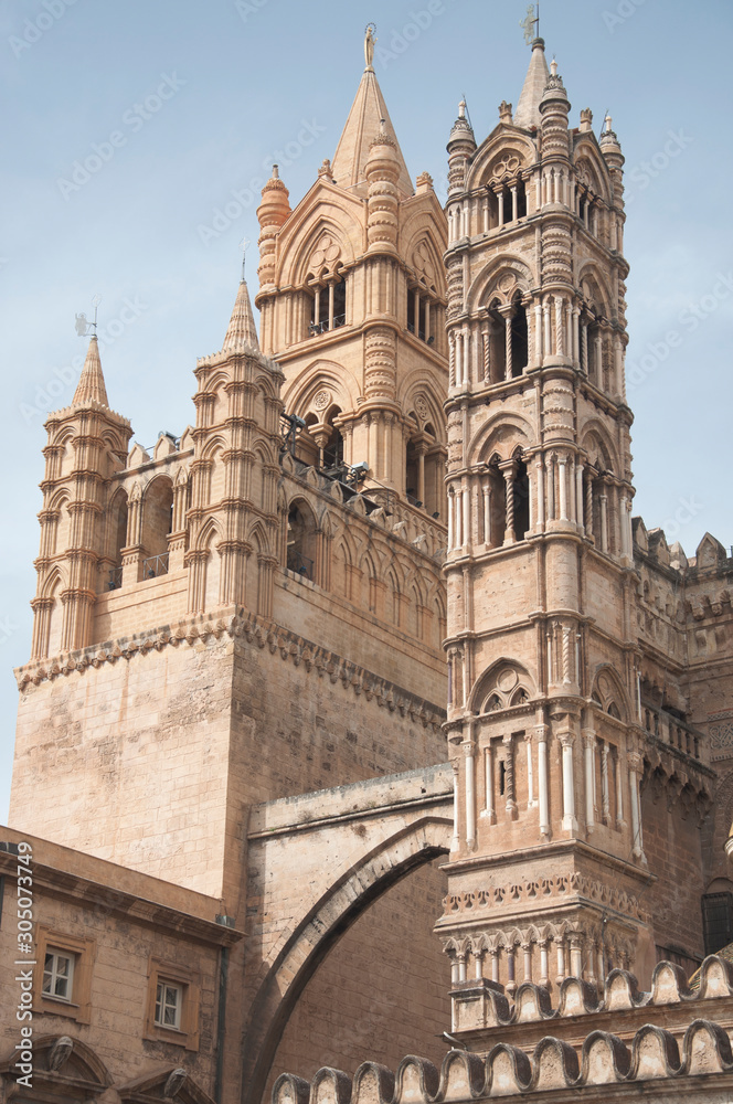 Palermo, the Cathedral (Sicily). 