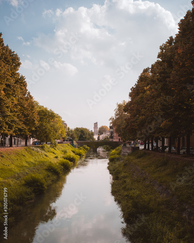 Long distance view of Specola observatory in Padua Italy photo