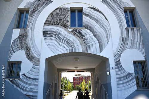 Community Building in the new Uptown Milan district
