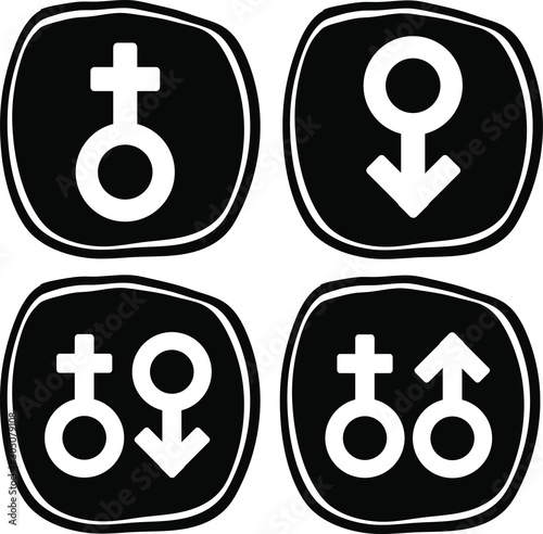 male and female symbols