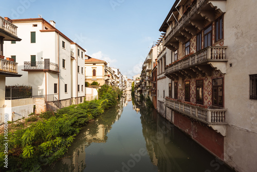 City canal in Padua Italy